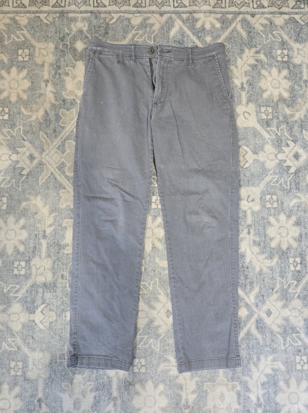 Sonoma Men's Gray Straight-Leg Pants